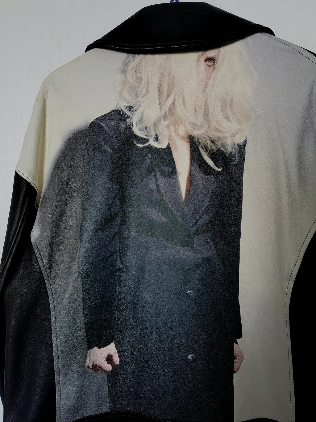 Undercover Cindy Sherman Portrait Leather Jacket