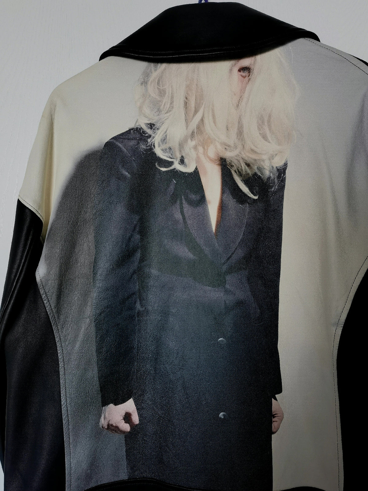 Undercover Cindy Sherman Portrait Leather Jacket