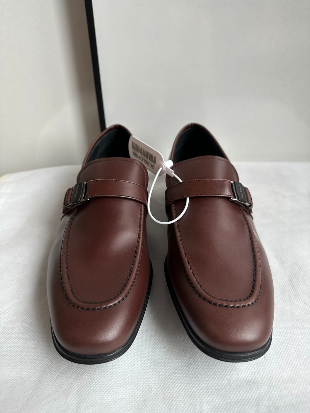 Salvatore Ferragamo Brown Leather Loafers