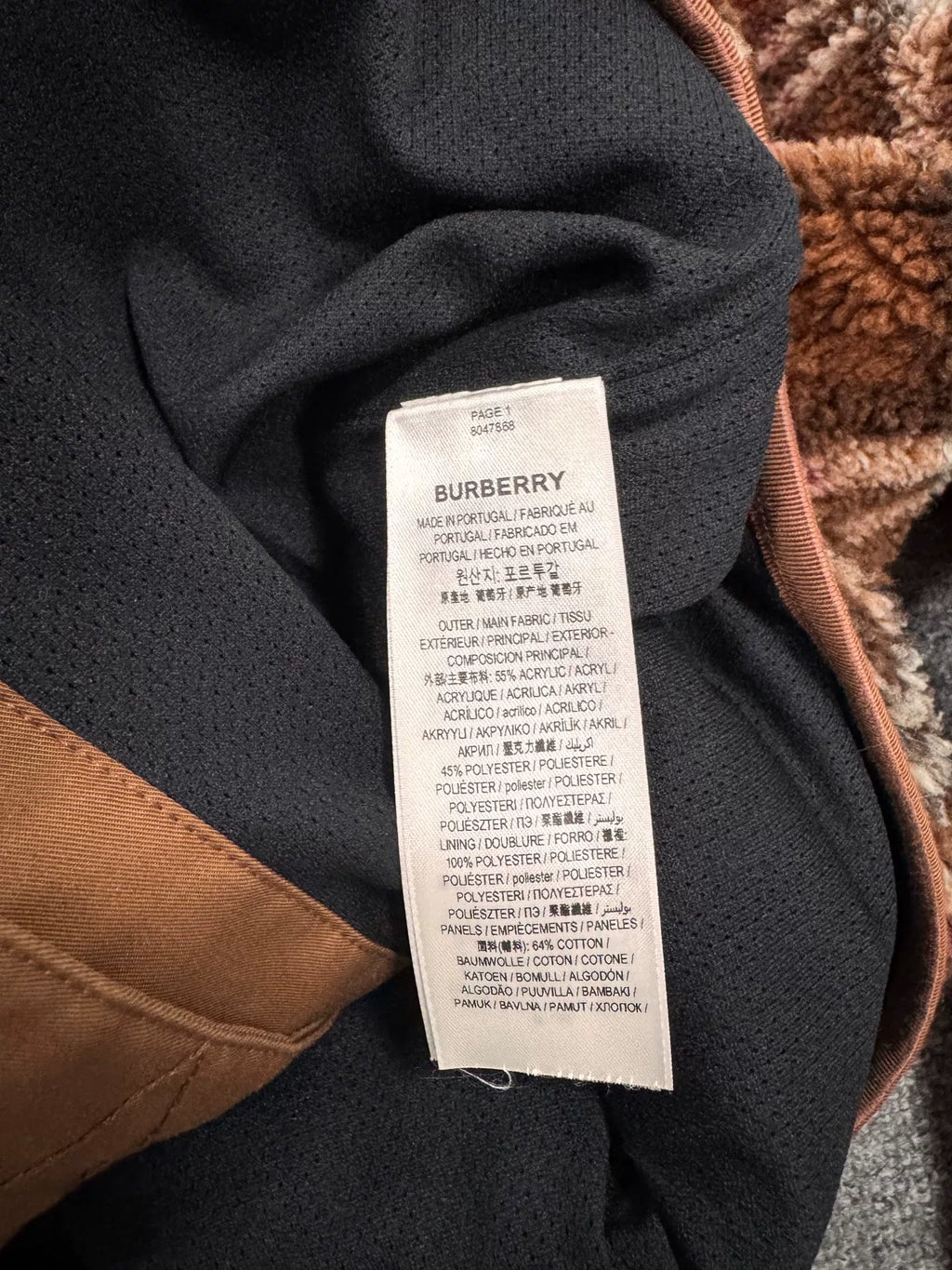 Burberry Teddy Jacket
