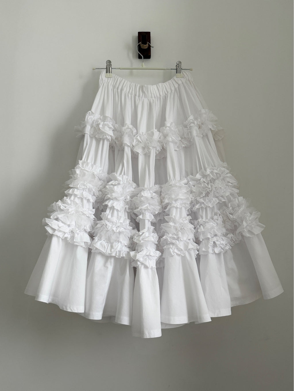 Comme Des Garcons 18AW Heavy Lace Skirt - Devines