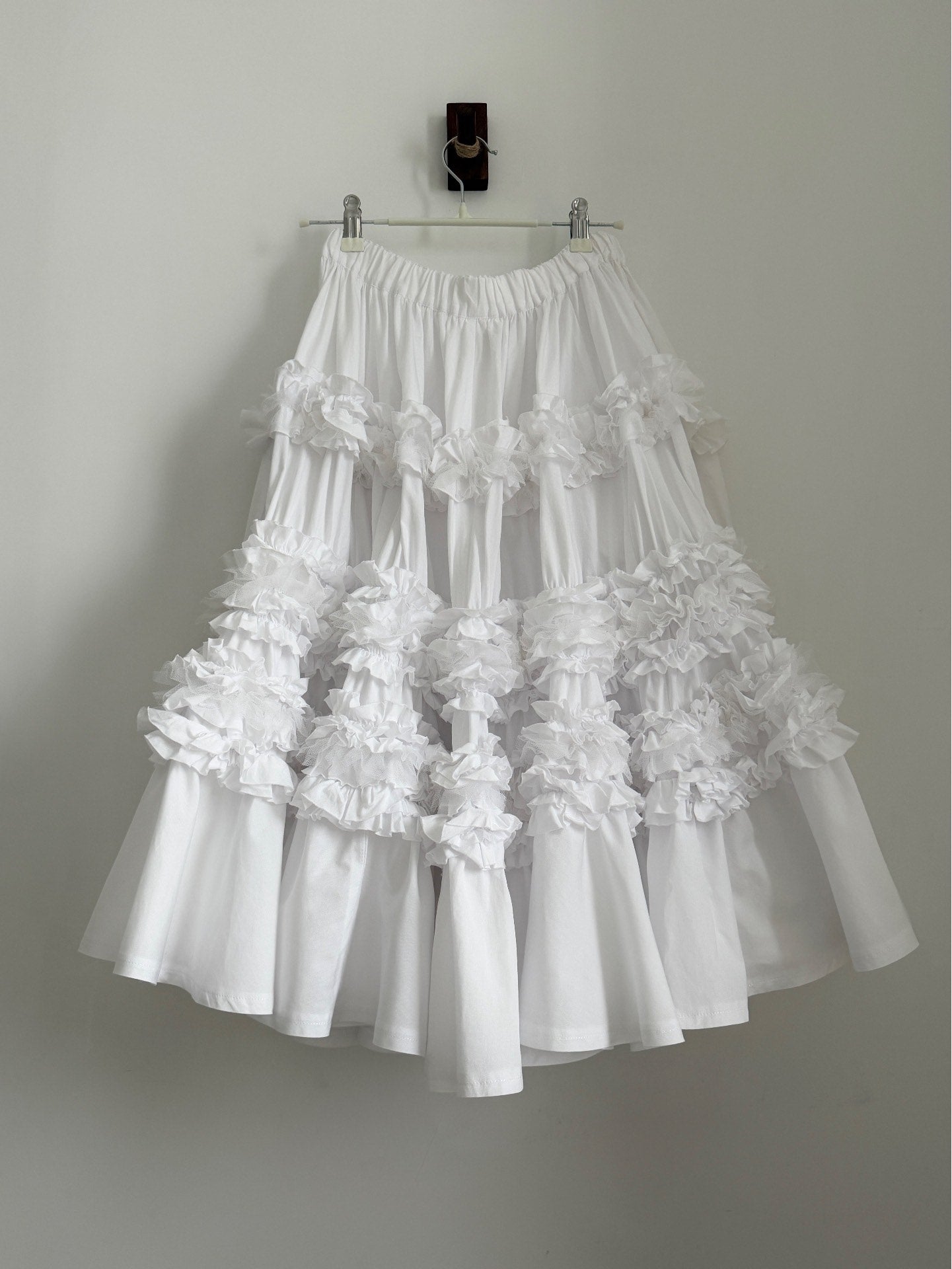 Comme Des Garcons 18AW Heavy Lace Skirt - Devines