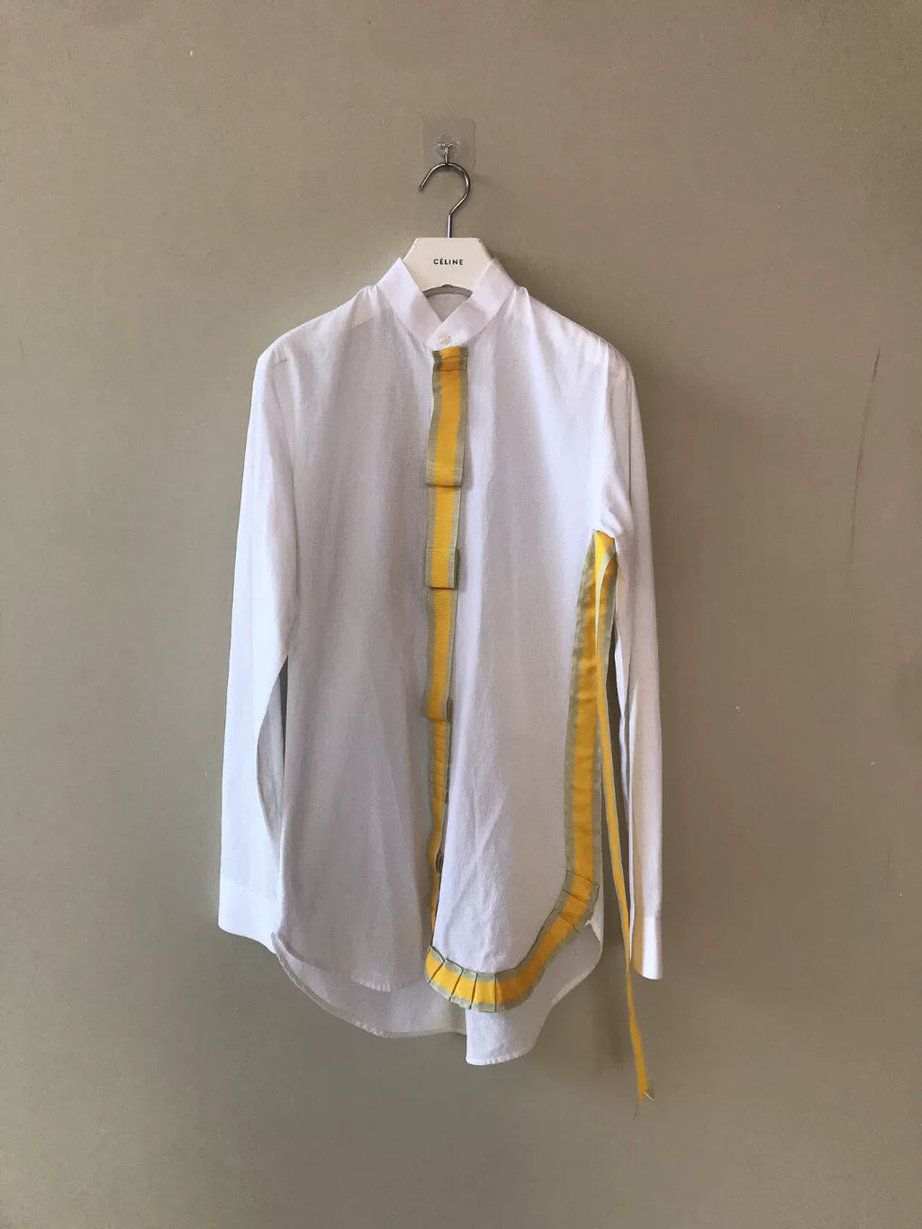 Walter Van Beirendonck SS17 ribbon shirt