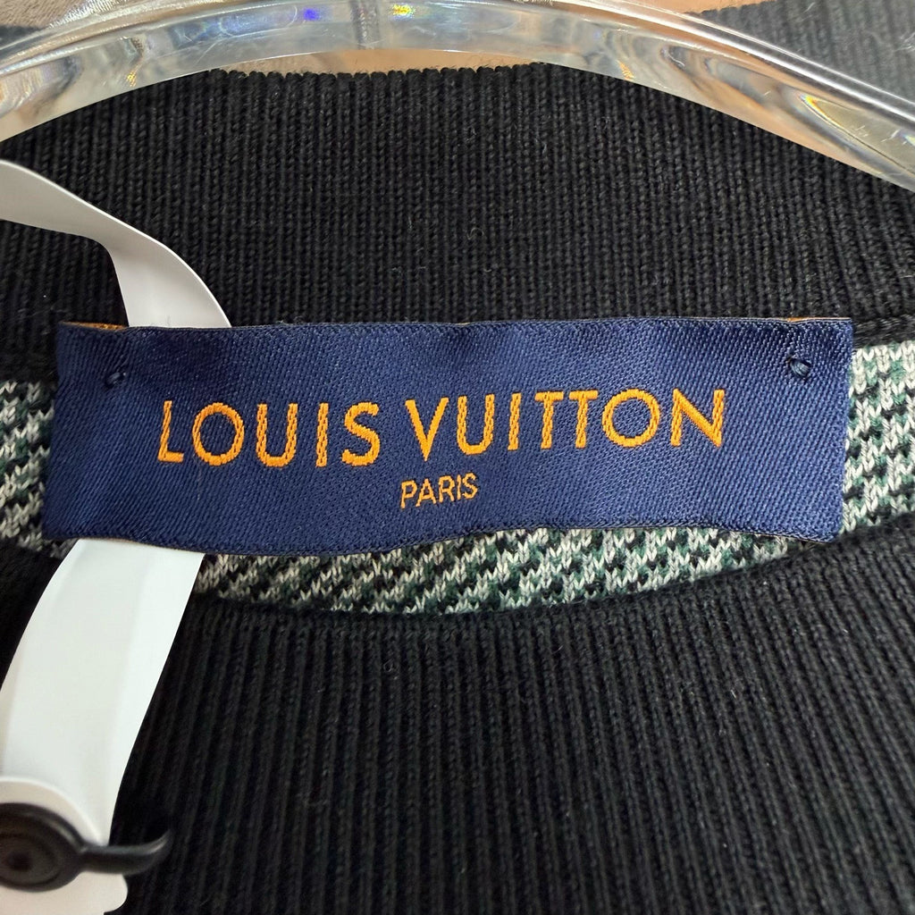 Louis Vuitton Green Logo Print Sweatshirt