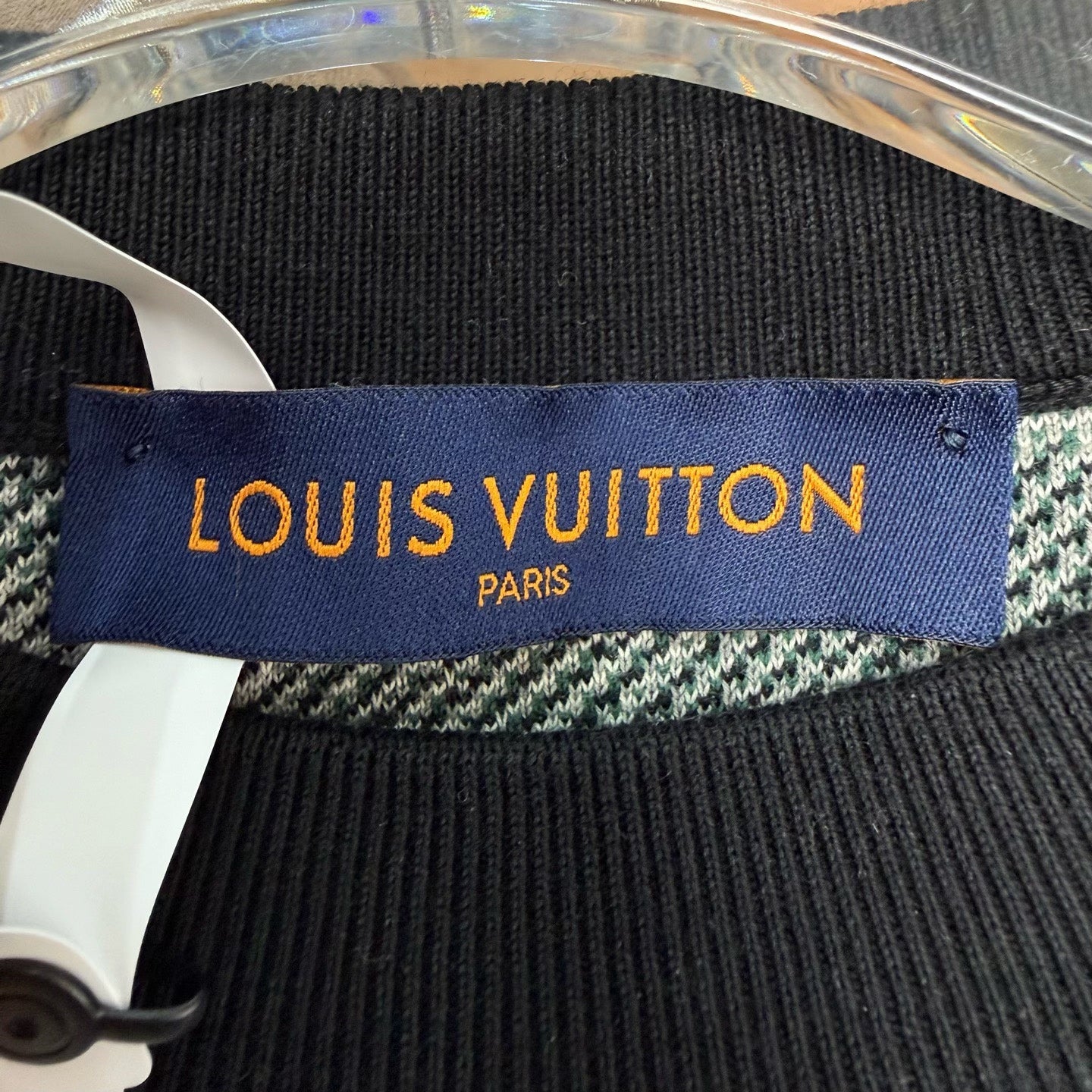 Louis Vuitton Green Logo Print Sweatshirt