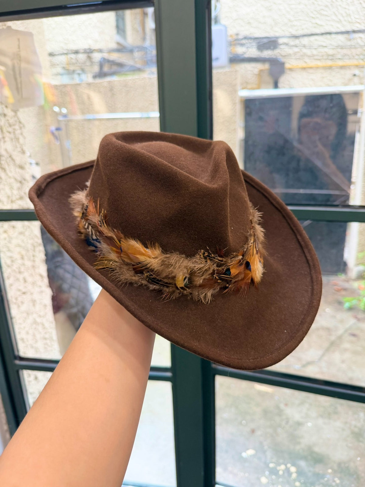 Number (N)ine Feather Top Hat 08AW