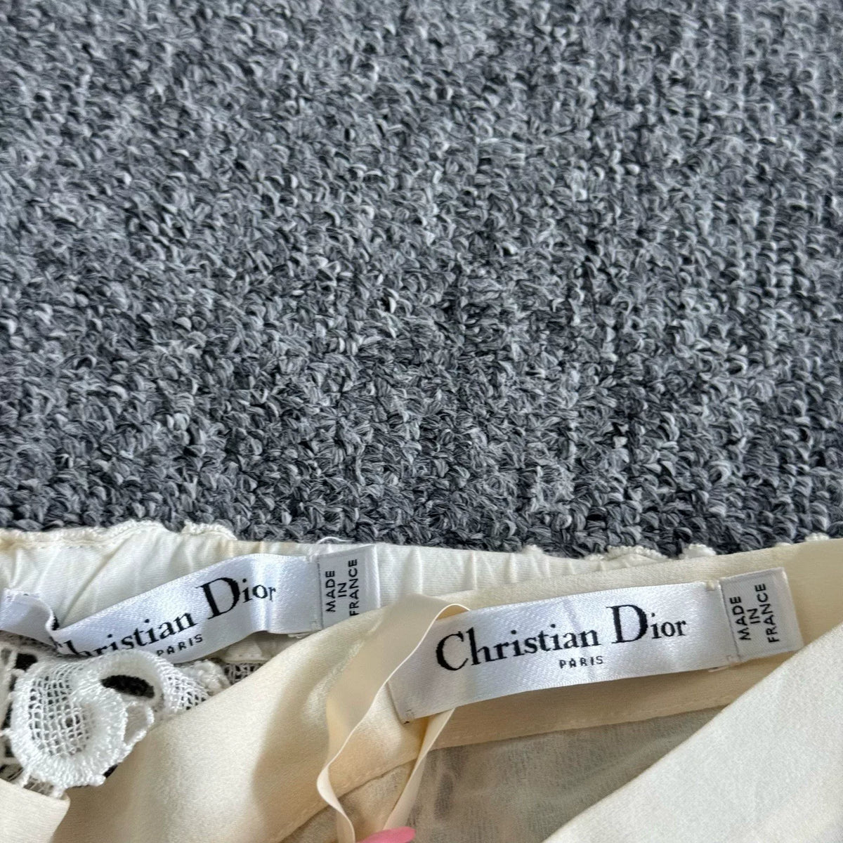 Dior Heavy Lace Skirt