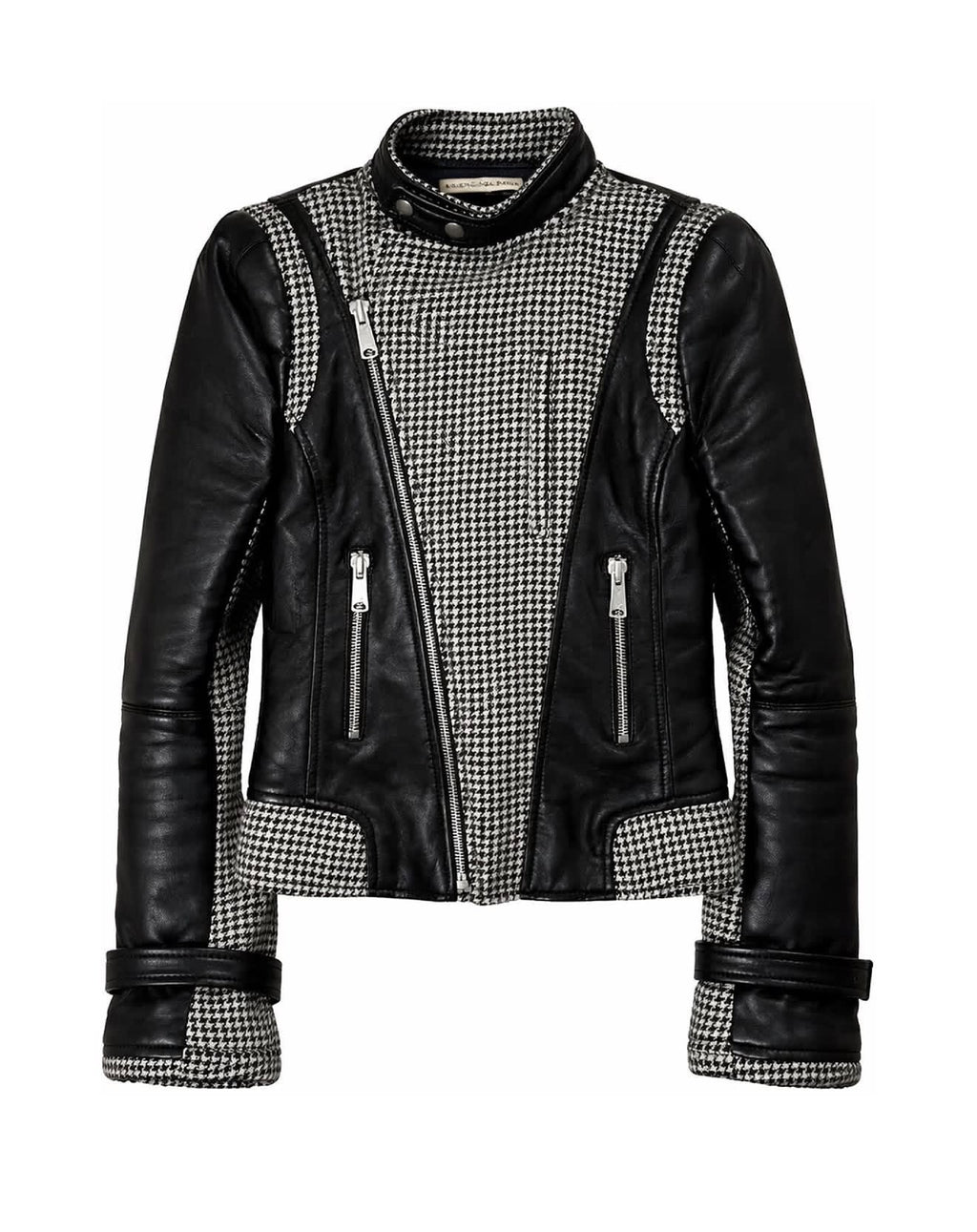 Balenciaga Leather Houndstooth Fall/Winter 2008 jacket