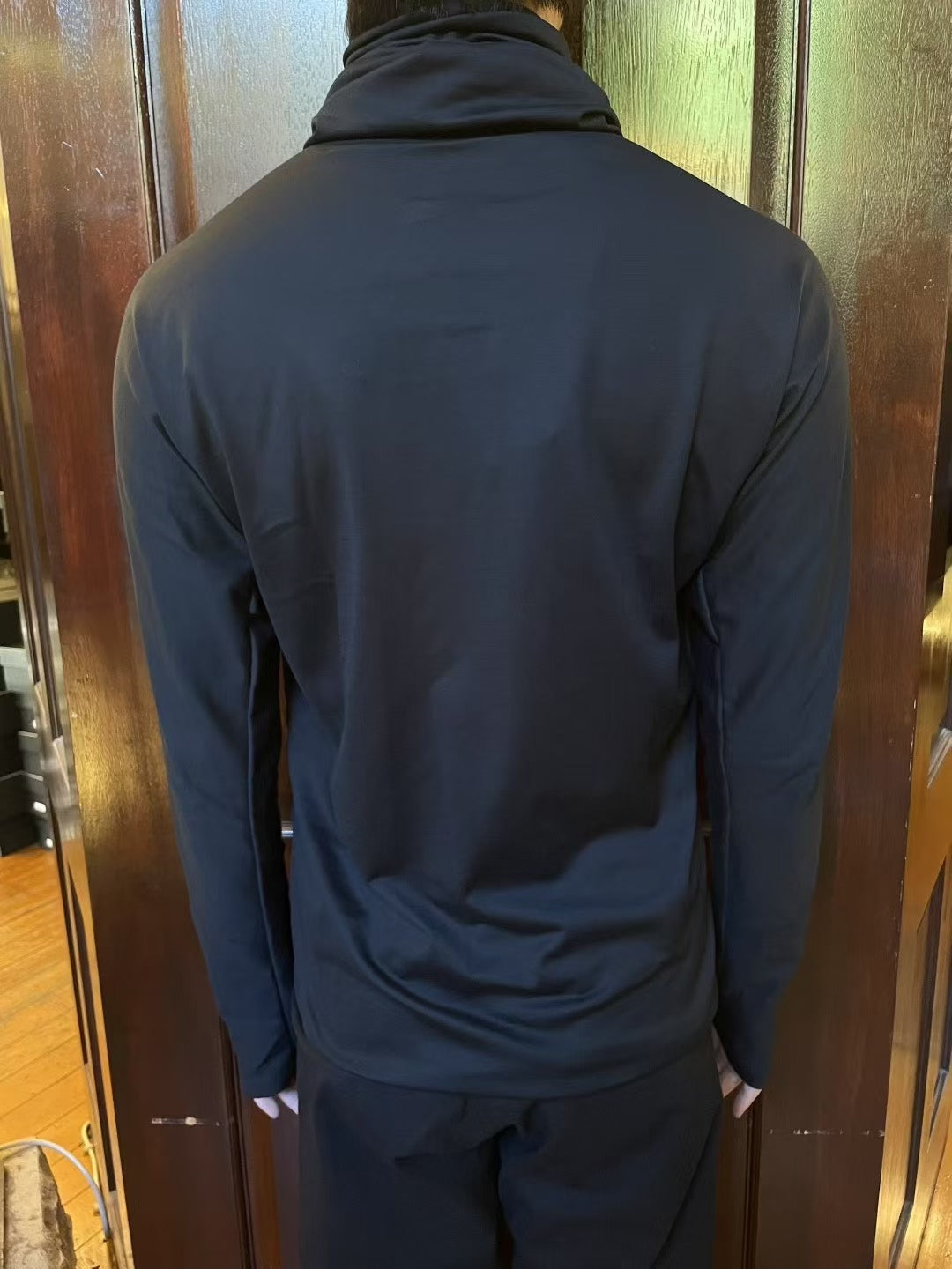 M.A+ FW25 Black Cotton Top