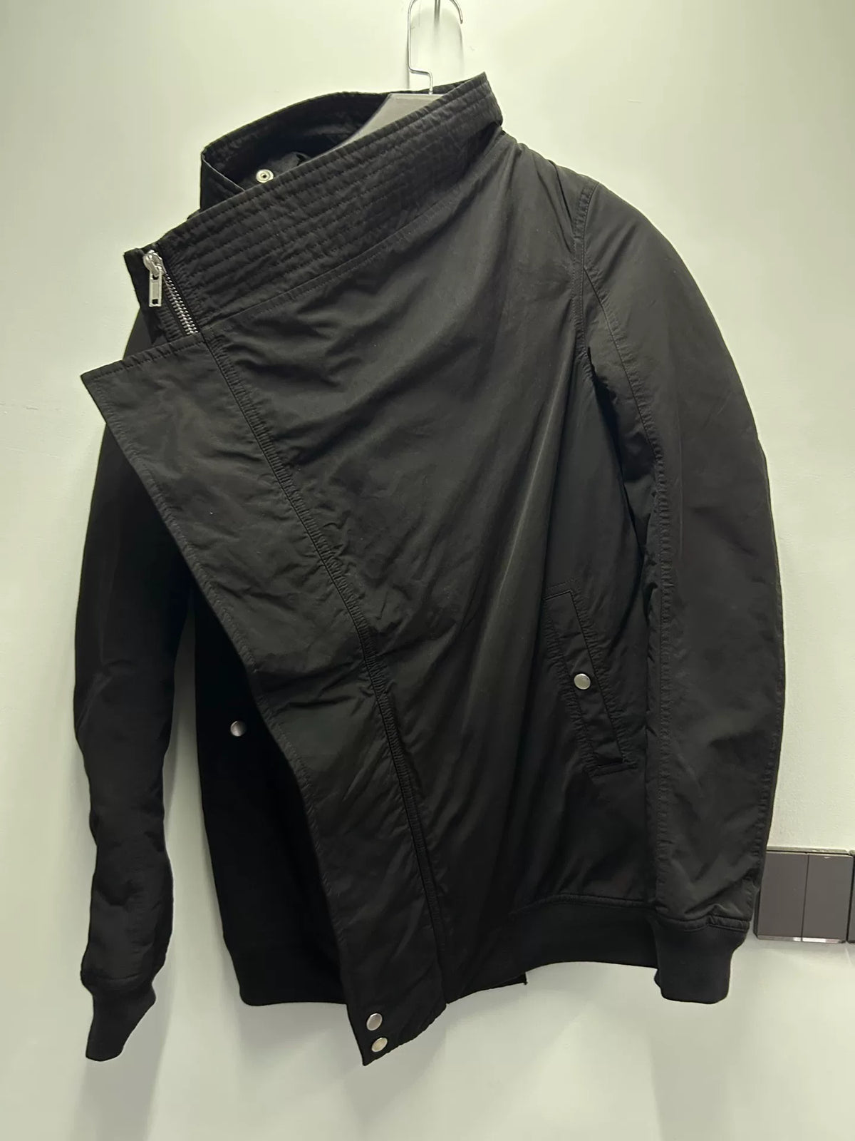 Rick Owens women's irregular cotton jacket