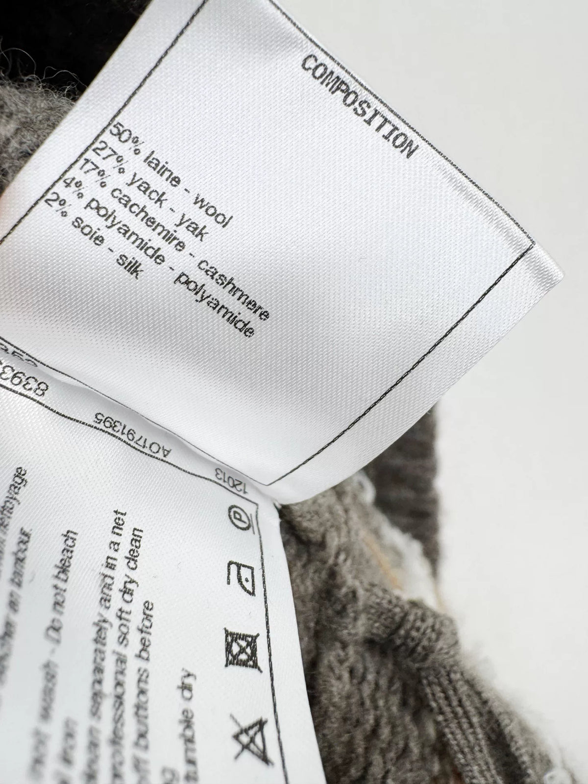 Chanel Snow Collection Knit Dress