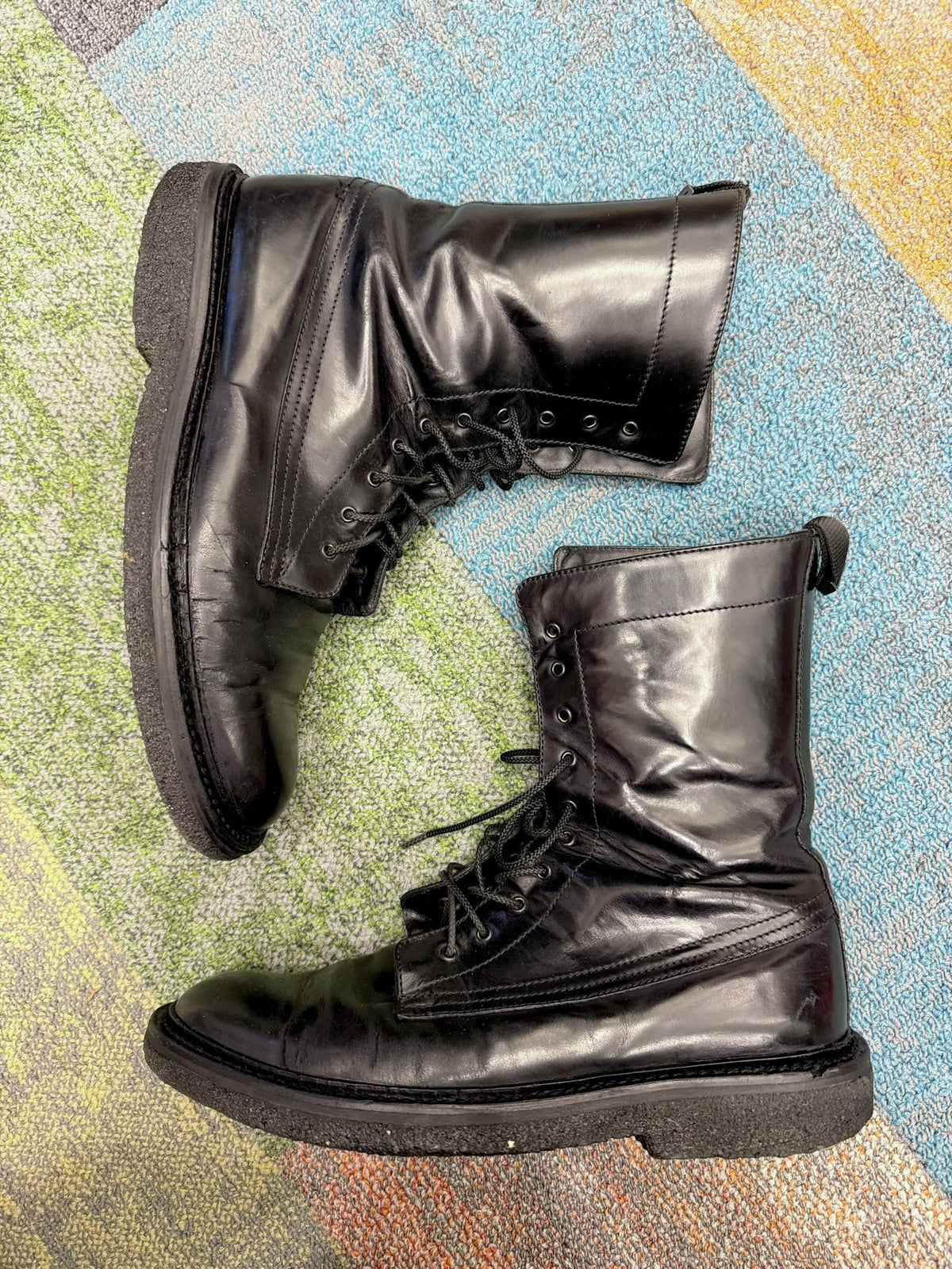 Dior Homme 07AW Combat Boots