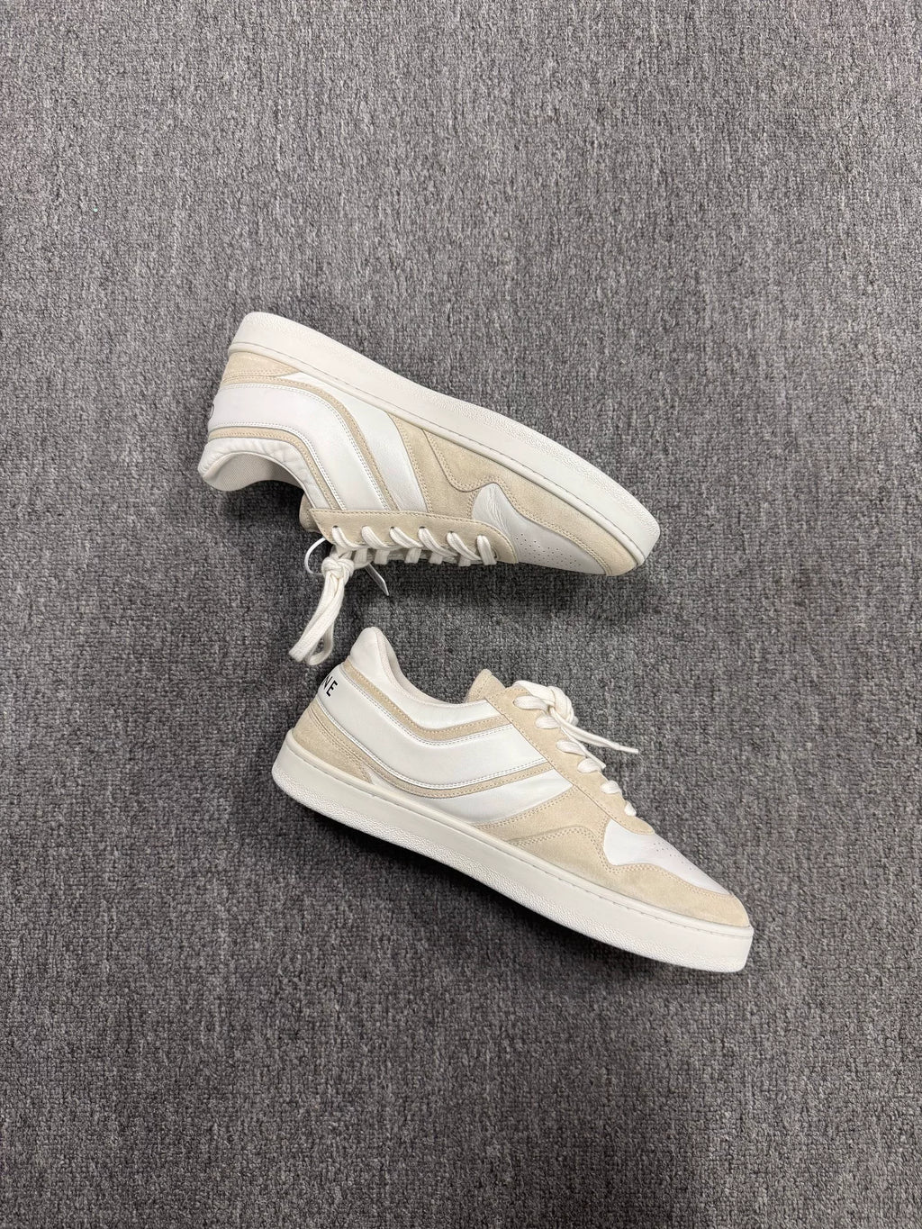Celine Off-White Leather Trainer