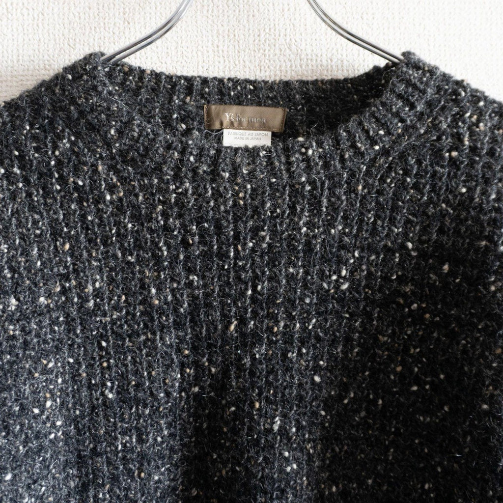 Yohji Yamamoto 1990s Wool Crew Neck Sweater