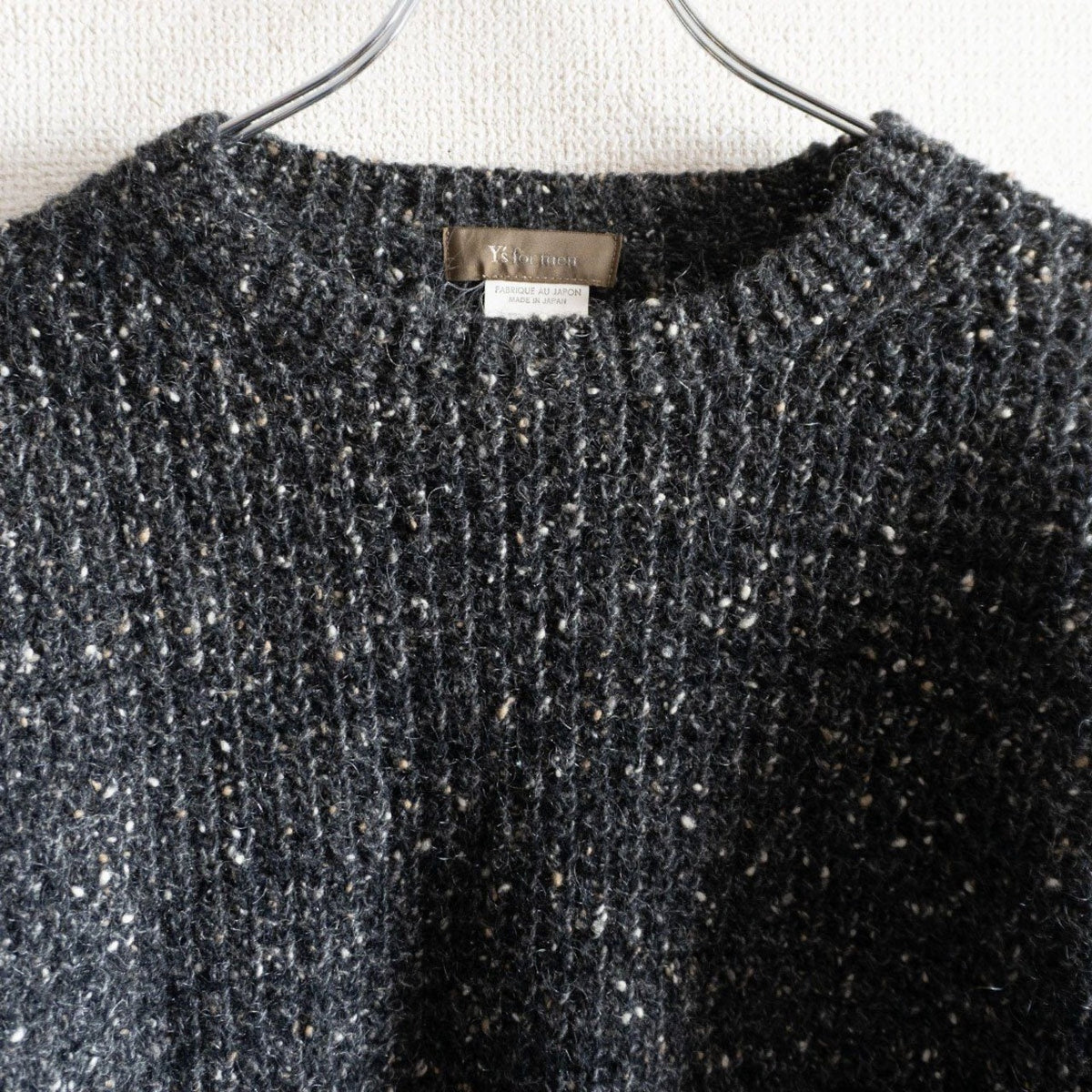 Yohji Yamamoto 1990s Wool Crew Neck Sweater