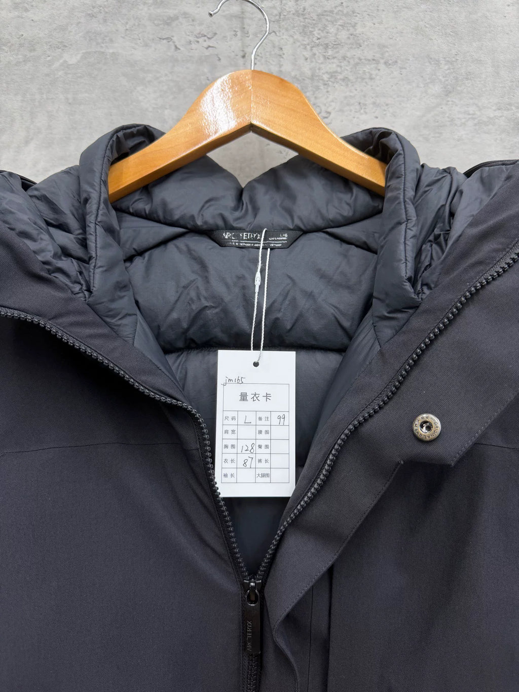 Arc'teryx THERME GTX Grey Down Jacket