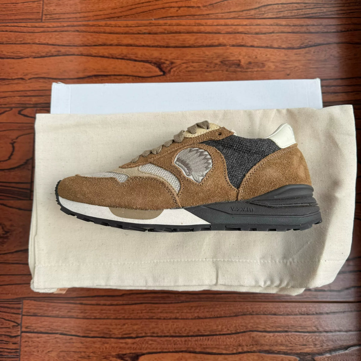 VISVIM 18aw ROLAND JOGGER (VEG SUEDE) Men's Running Shoes