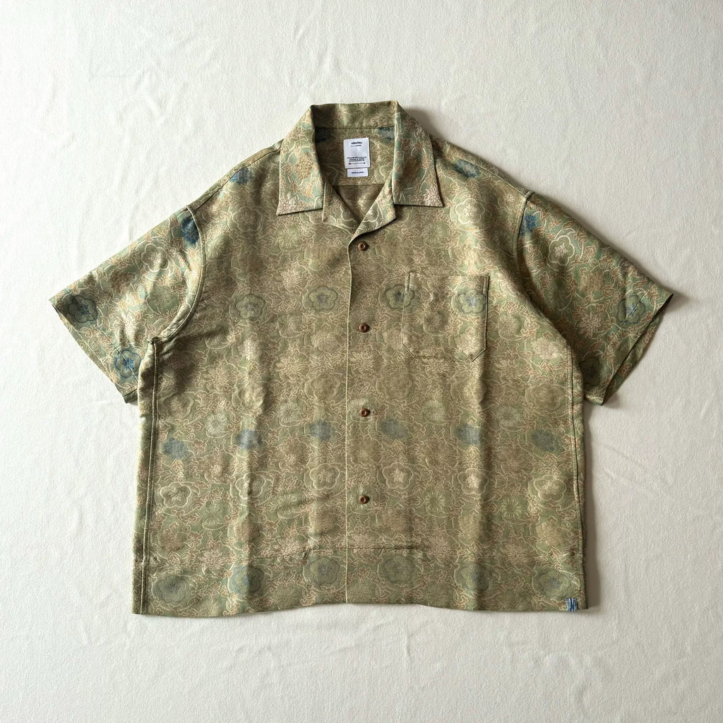 VISVIM 23aw Copa Shirt Jacquard Silk Short-Sleeve Shirt