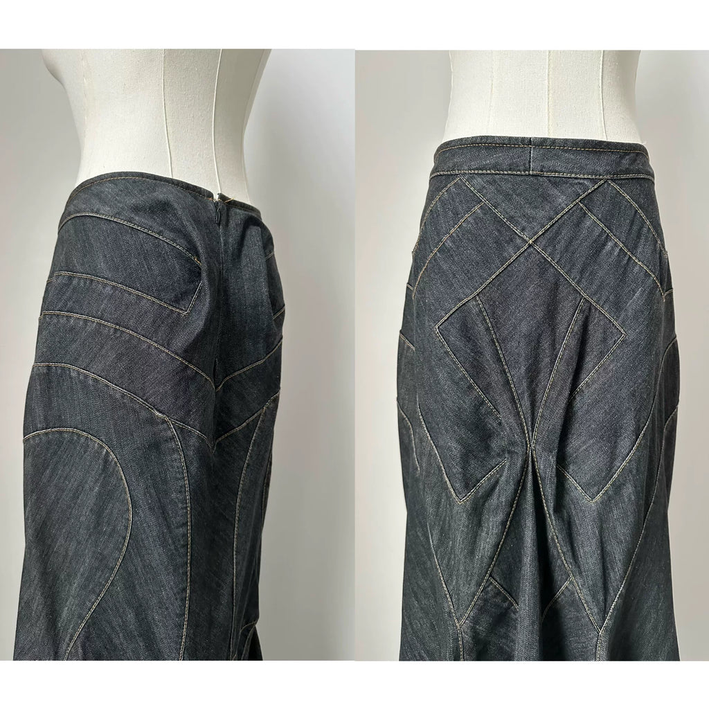 Junya Watanabe 2008 Midi Skirt