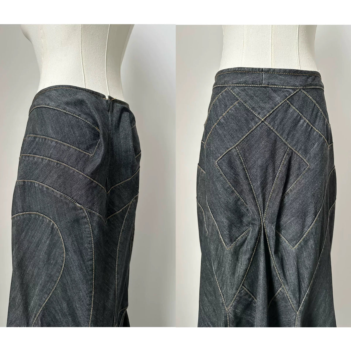 Junya Watanabe 2008 Midi Skirt