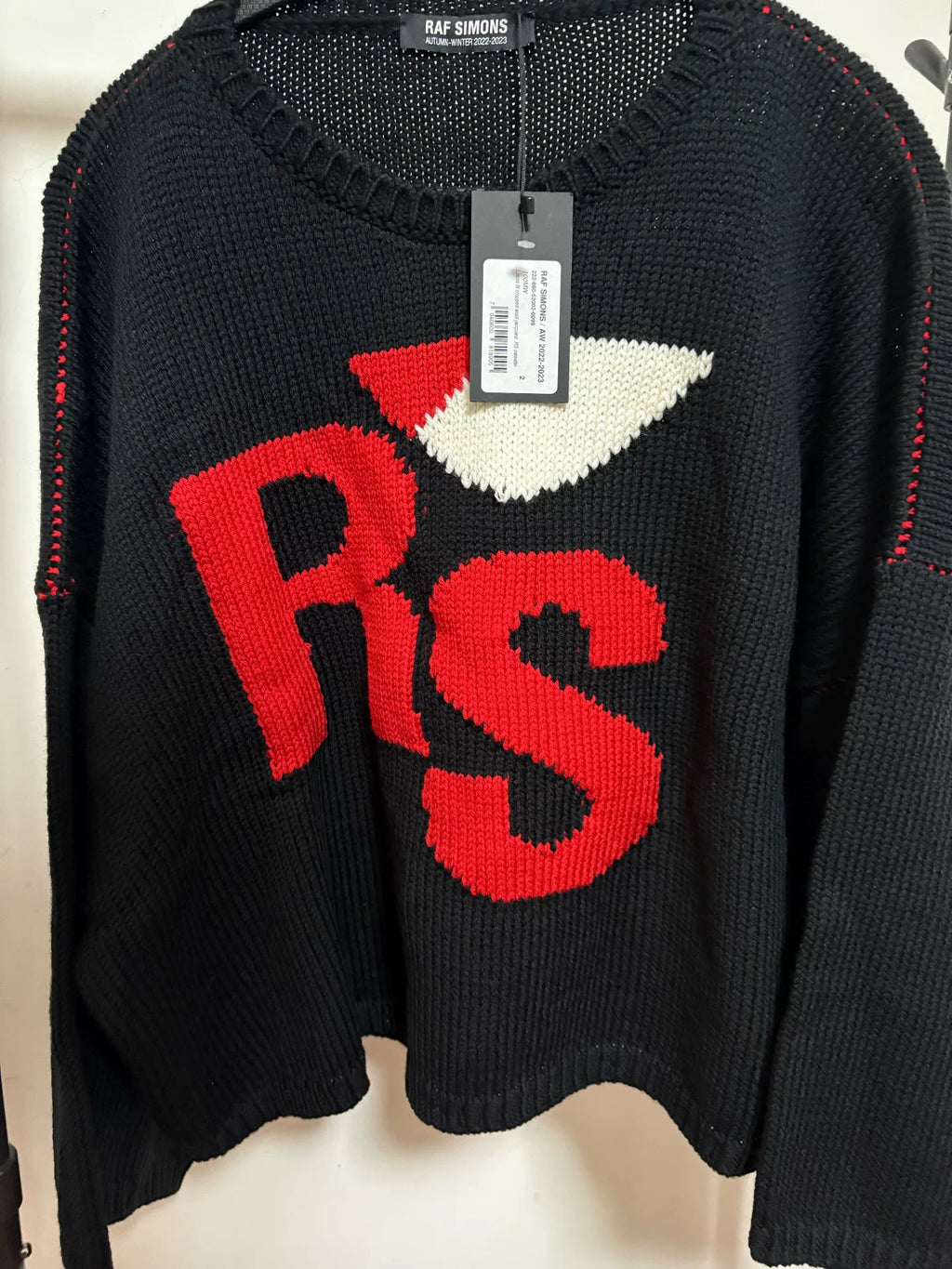 Raf Simons AW22 'RS' Oversized Sweater