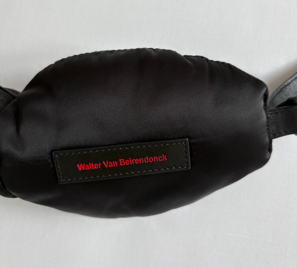Walter Van Beirendonck snake‑shaped crossbody bag