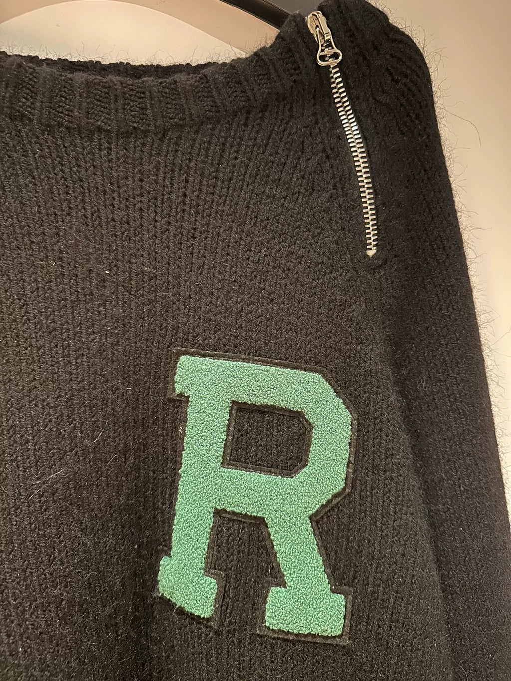 Raf Simons Flocked Sweater