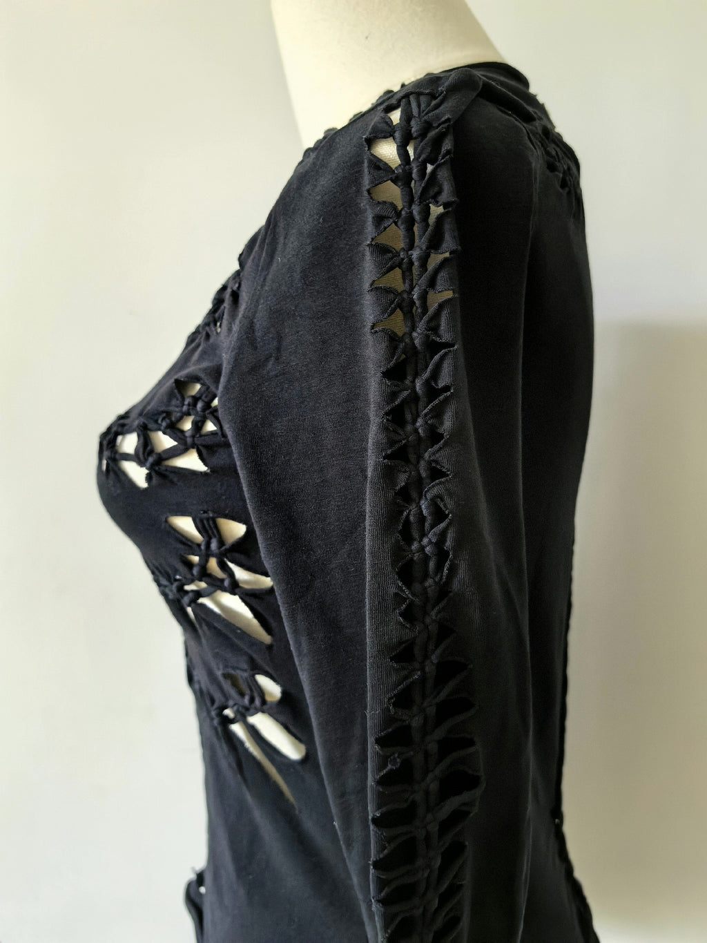 Jean Paul Gaultier 2001 Spring/Summer stretch knit top