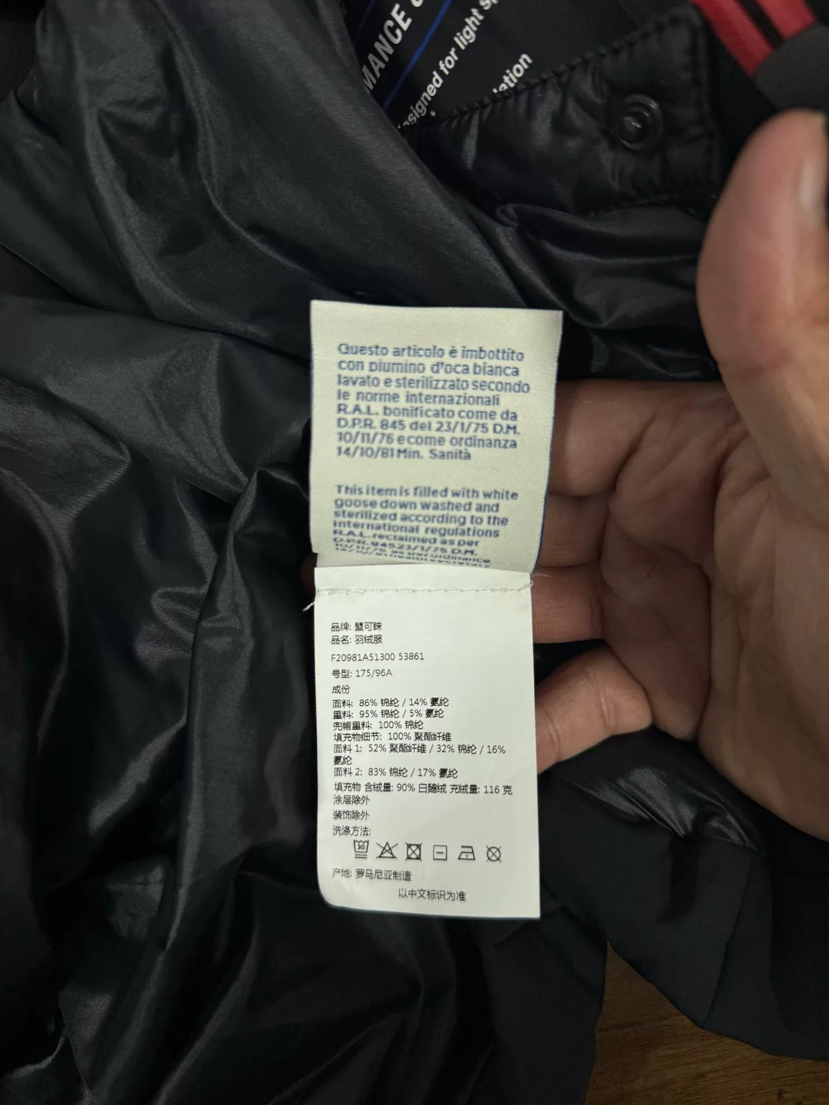 Moncler Short Hooded Zip-Up Down Jacket