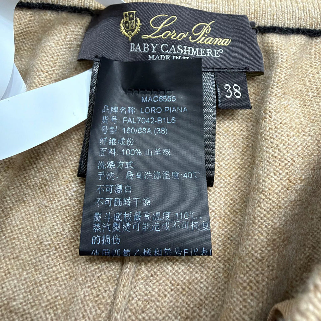 Loro Piana BABYCASHMERE Cashmere Knit Straight-Leg Pants