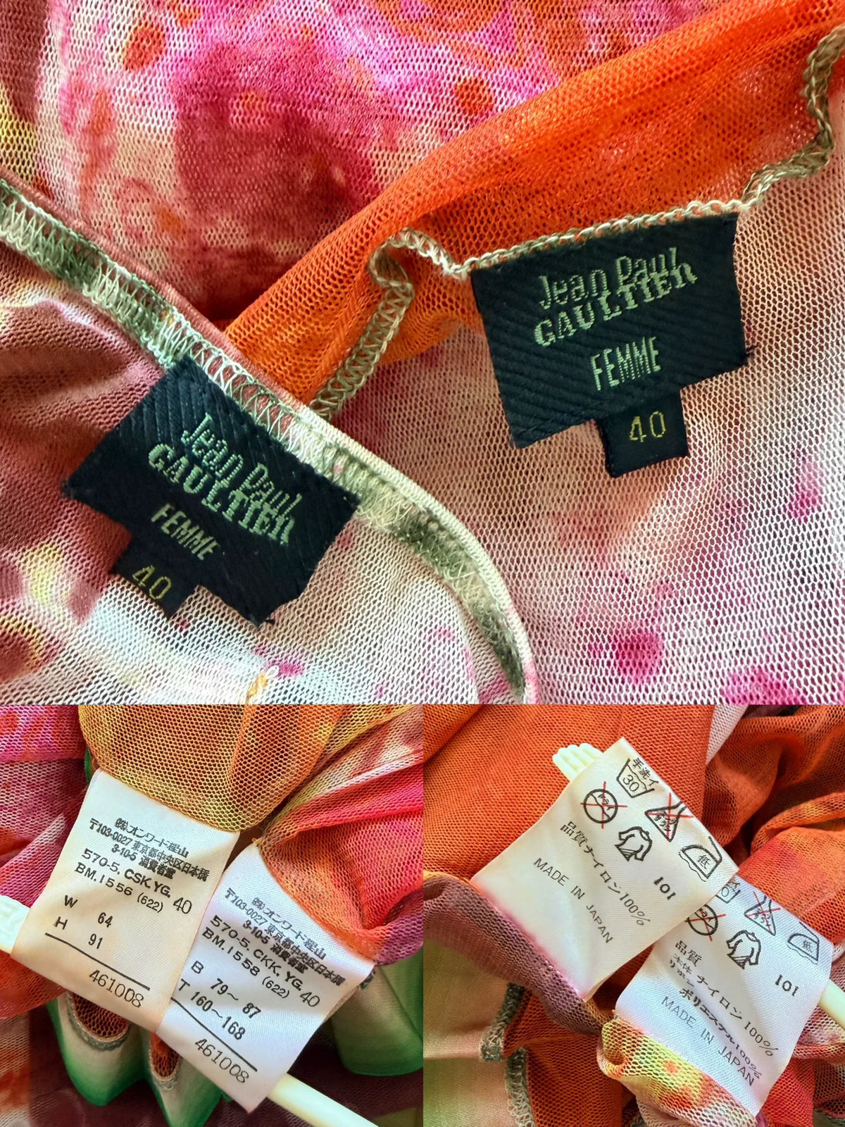 Jean Paul Gaultier Cell Mesh Set