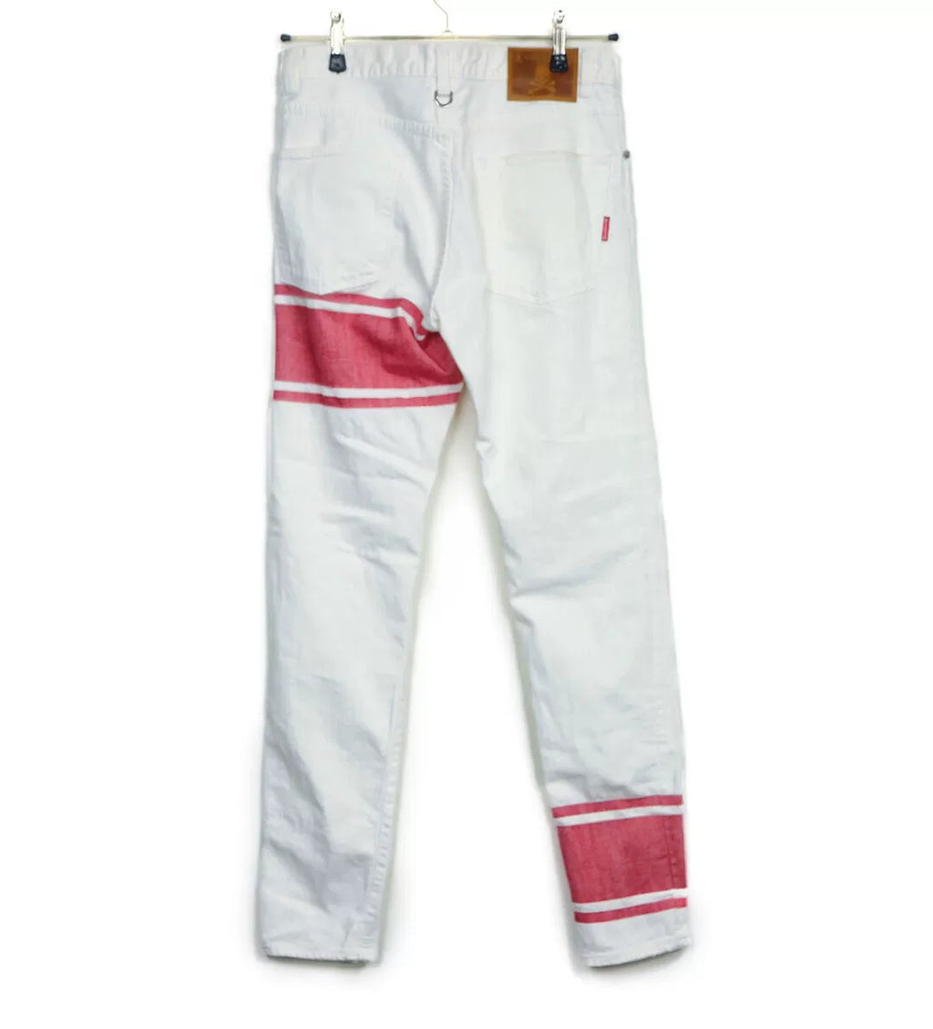 Mastermind Japan Mainline Red White Jeans