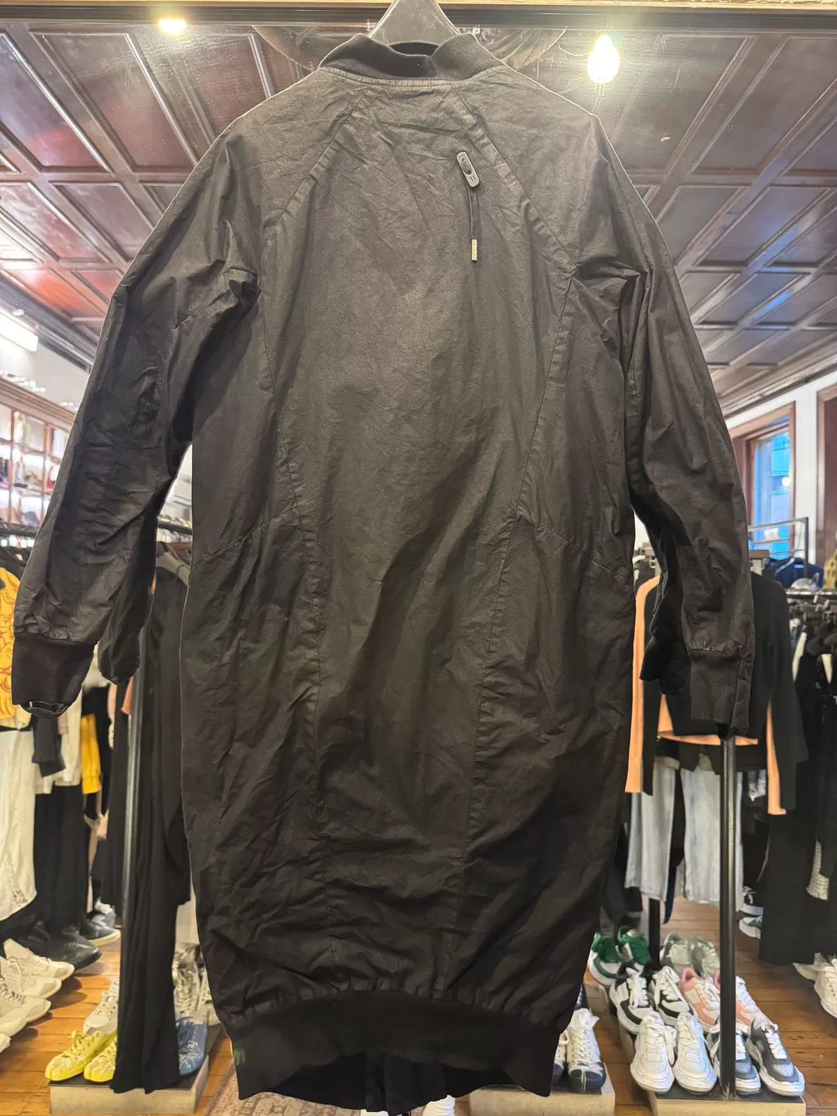 Boris Bidjan Saberi FW17 WBOMBER2 Black Obidian Cotton Jacket