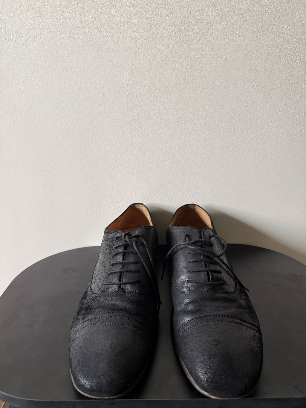Maison Margiela Distressed Derby Shoes