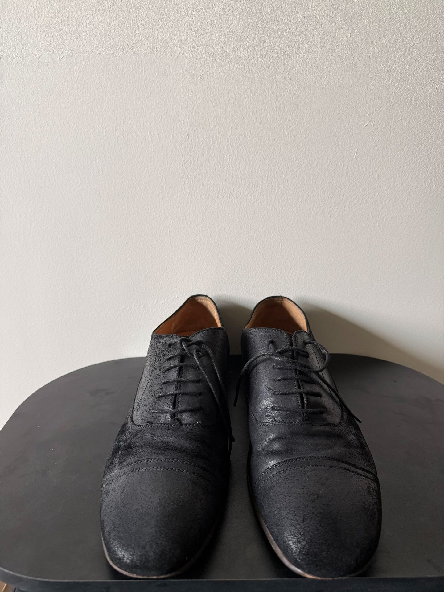 Maison Margiela Distressed Derby Shoes