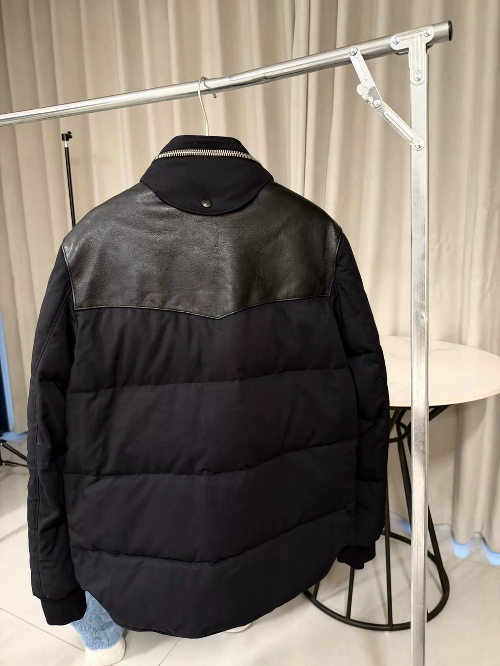 Saint Laurent FW13 Lambskin Yoke Puffer Jacket by Hedi Slimane