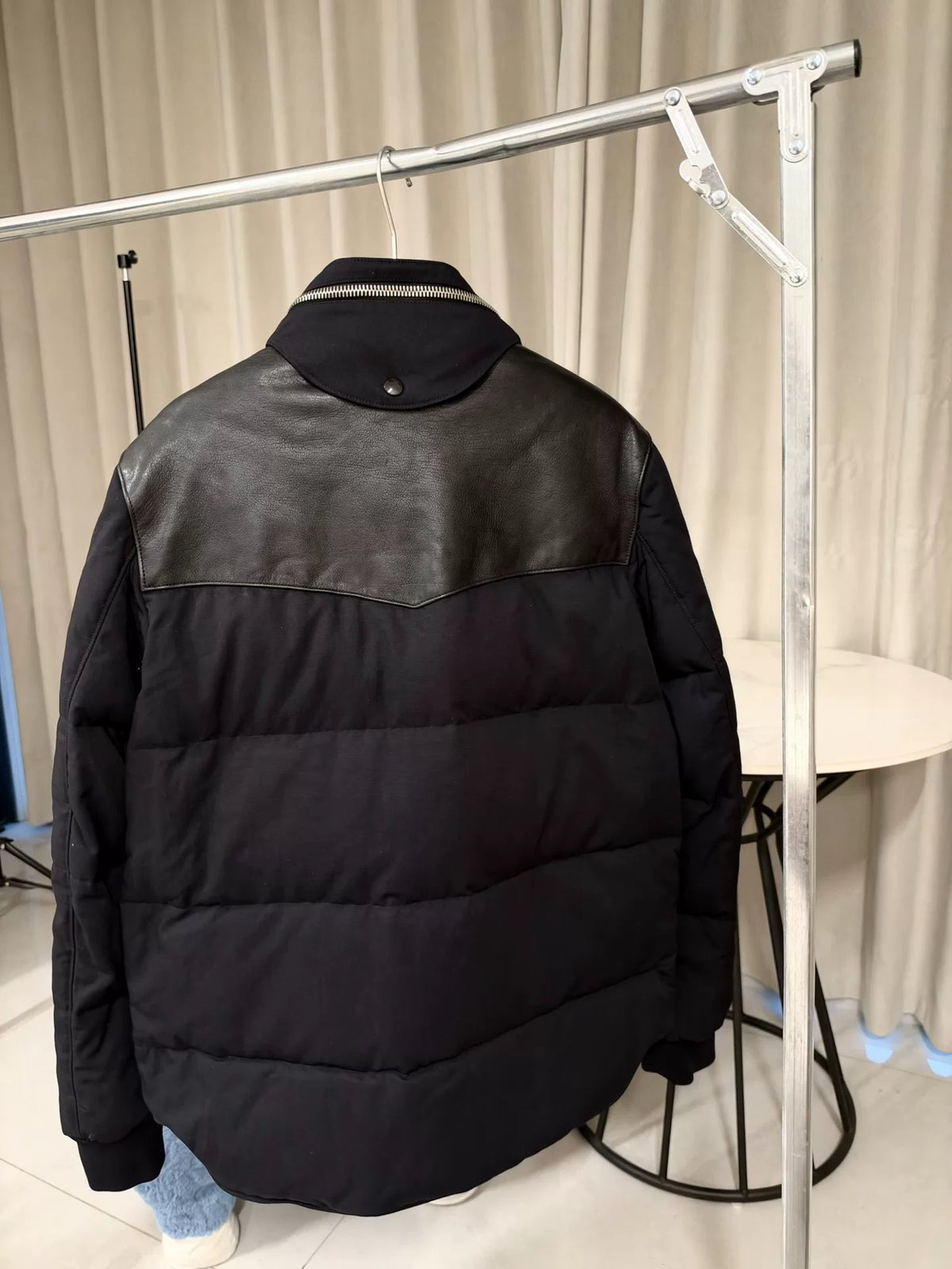 Saint Laurent FW13 Lambskin Yoke Puffer Jacket by Hedi Slimane