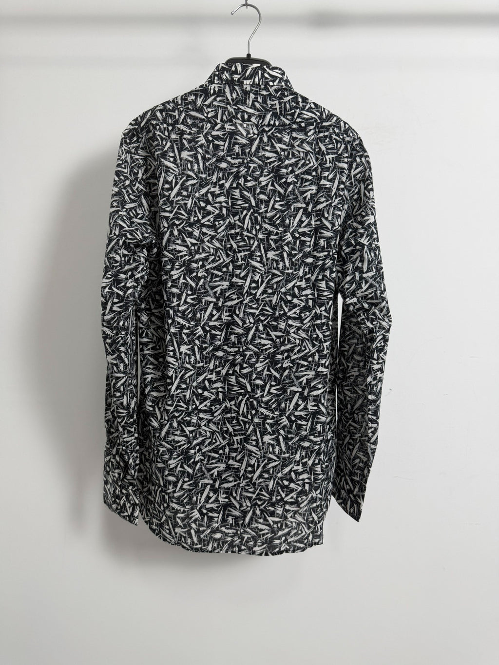 Saint Laurent Slp14ss All-Over Thorns Print Shirt