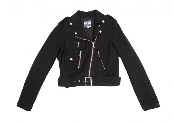 Jean Paul Gaultier Vintage Black Motorcycle Jacket
