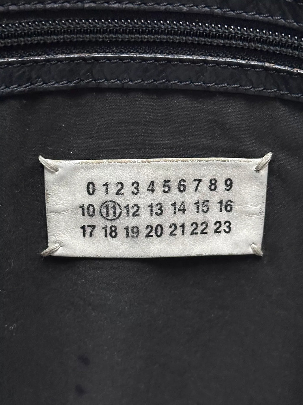 Maison Martin Margiela Teddy Leather Shoulder Bag