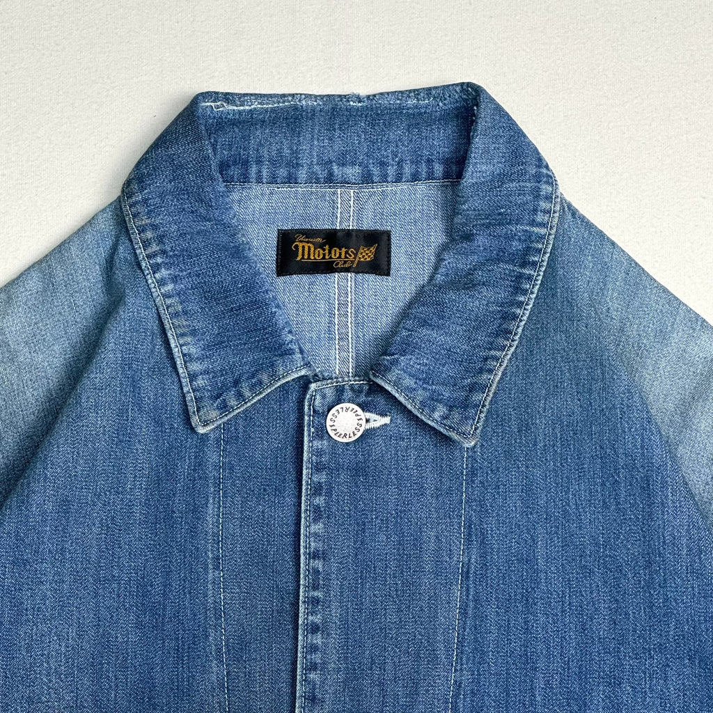 VISVIM 25aw SS COVERALL JKT SHIRT DMGD Distressed Denim Jacket