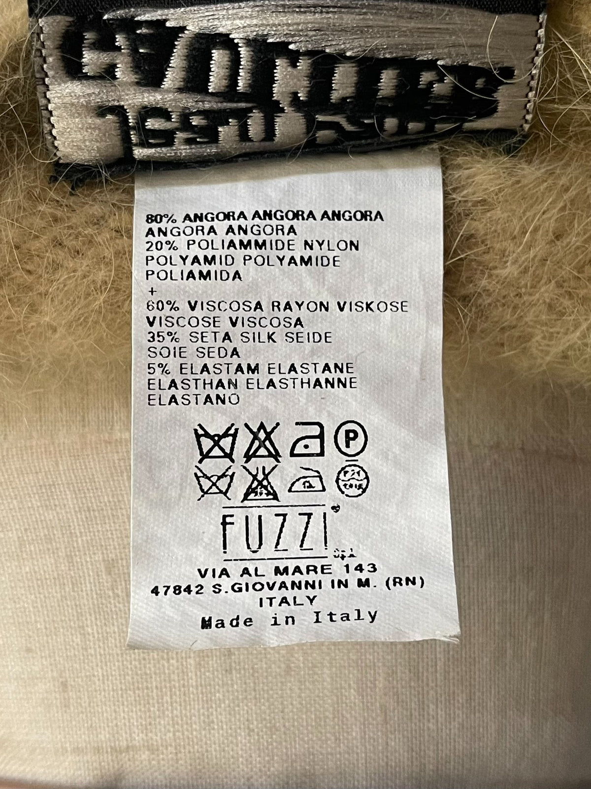 Jean Paul GAULTIER Main Line Angora Wool Cardigan