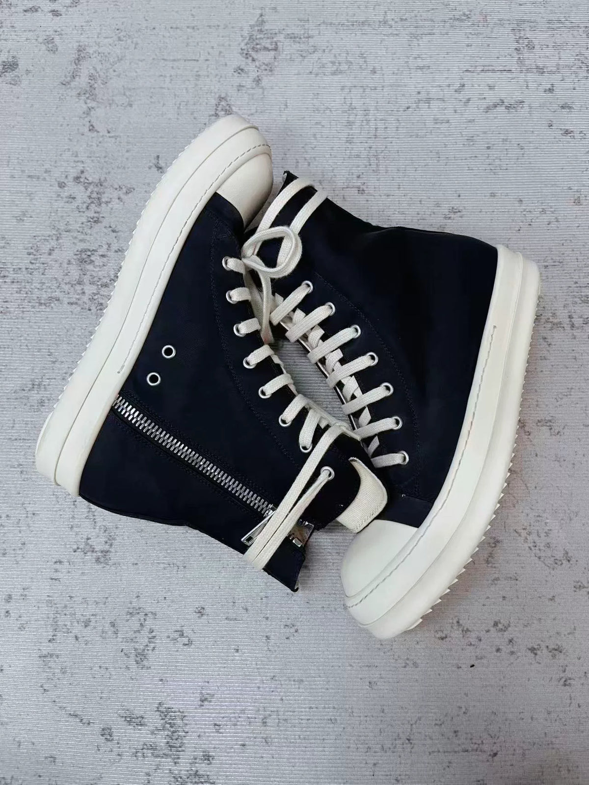 Rick Owens Drkshdw Side Logo Sneakers
