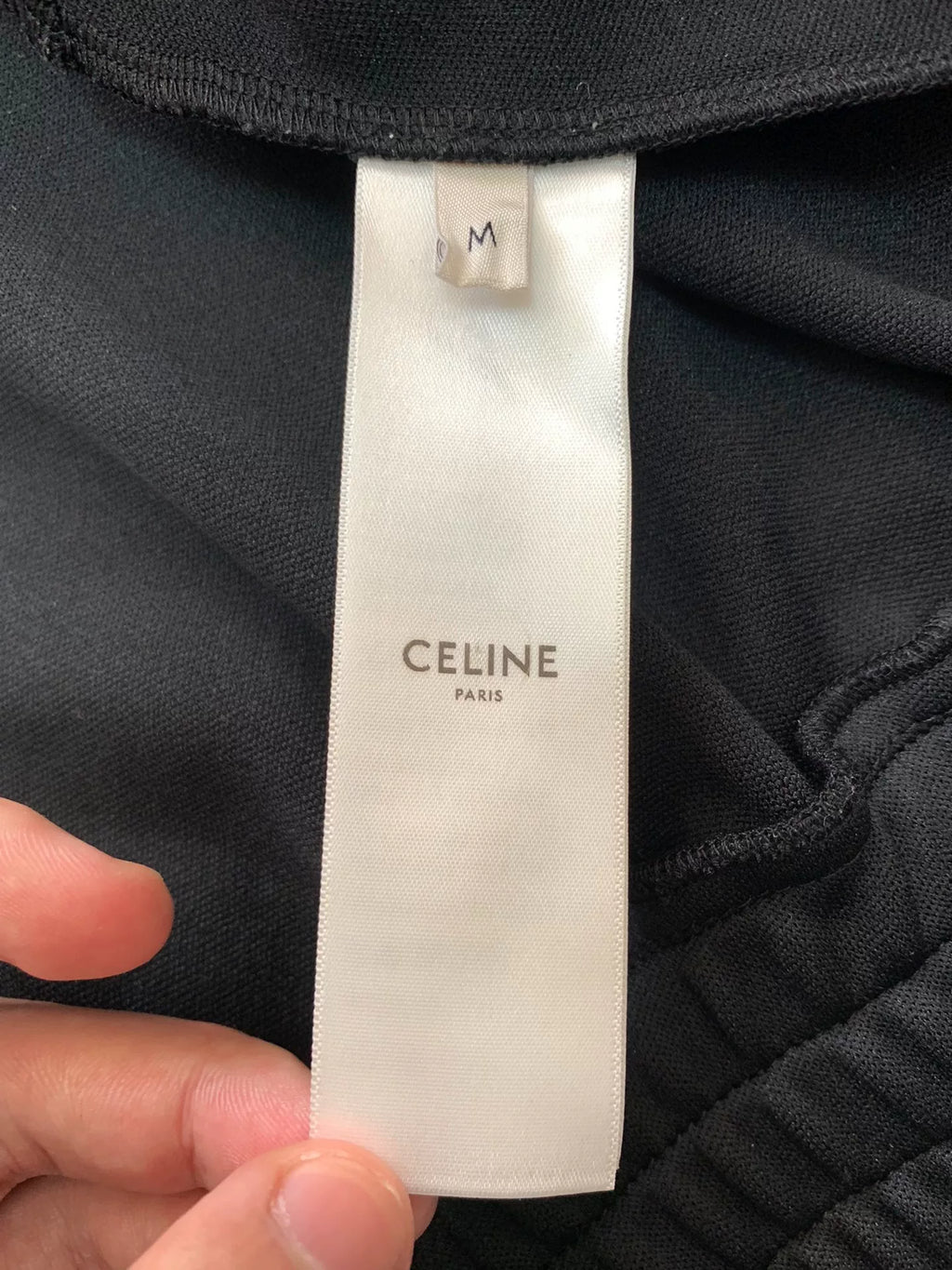 Celine SS23 Black Scale Arc de Triomphe Stand-Collar Jacket