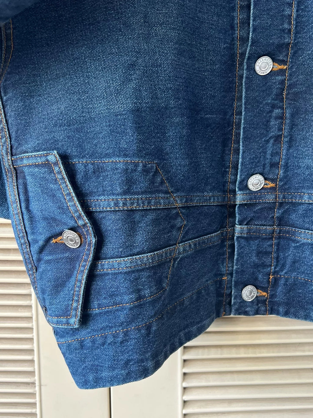 Balenciaga Blue Denim Jacket
