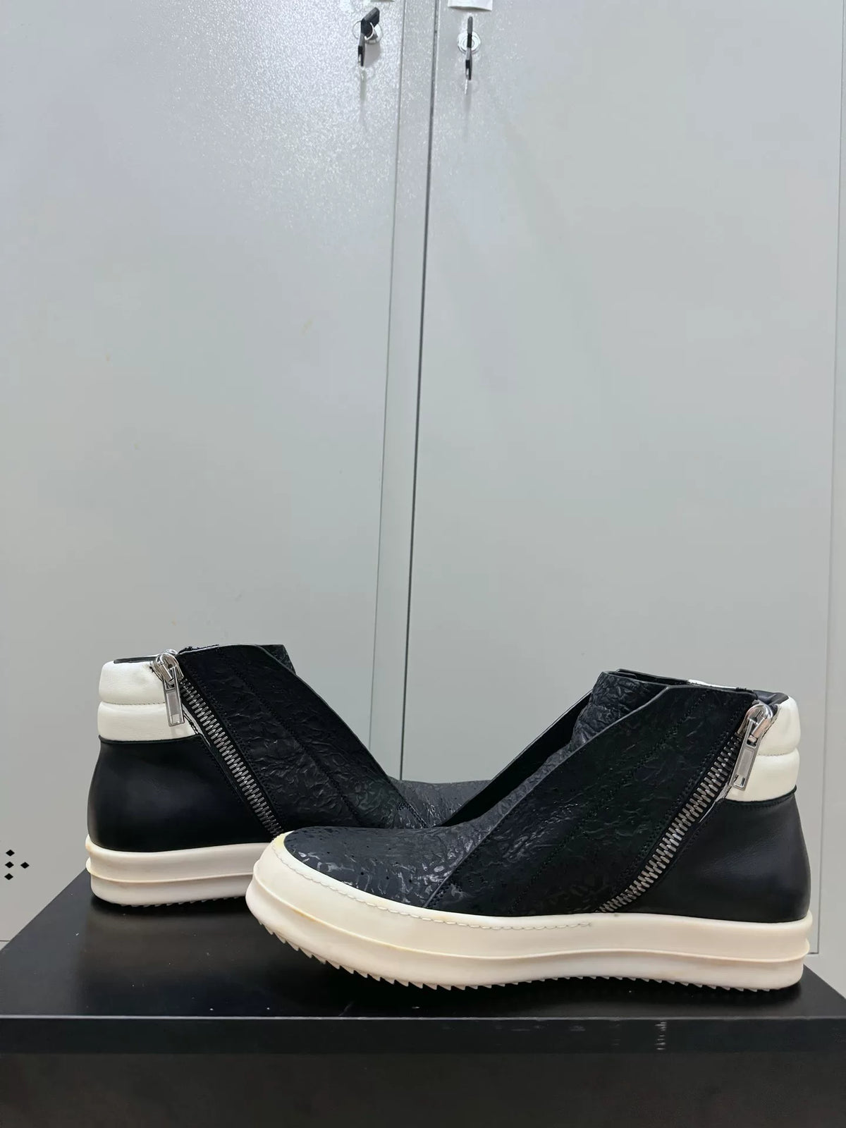 Rick Owens ISLAND DUNK COMBO SNEAKERS