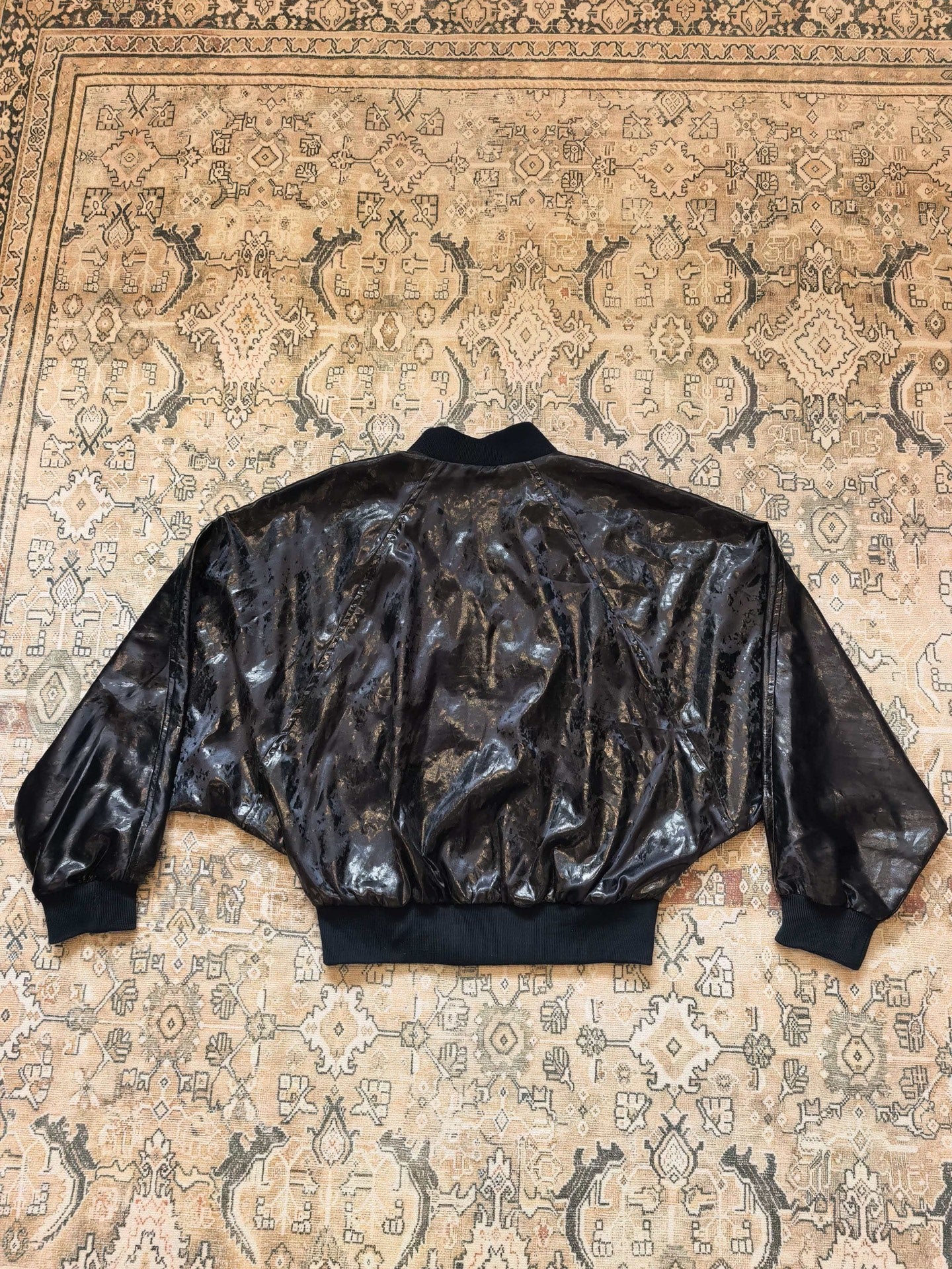 Dolce Gabbana Waxed Zip Jacket