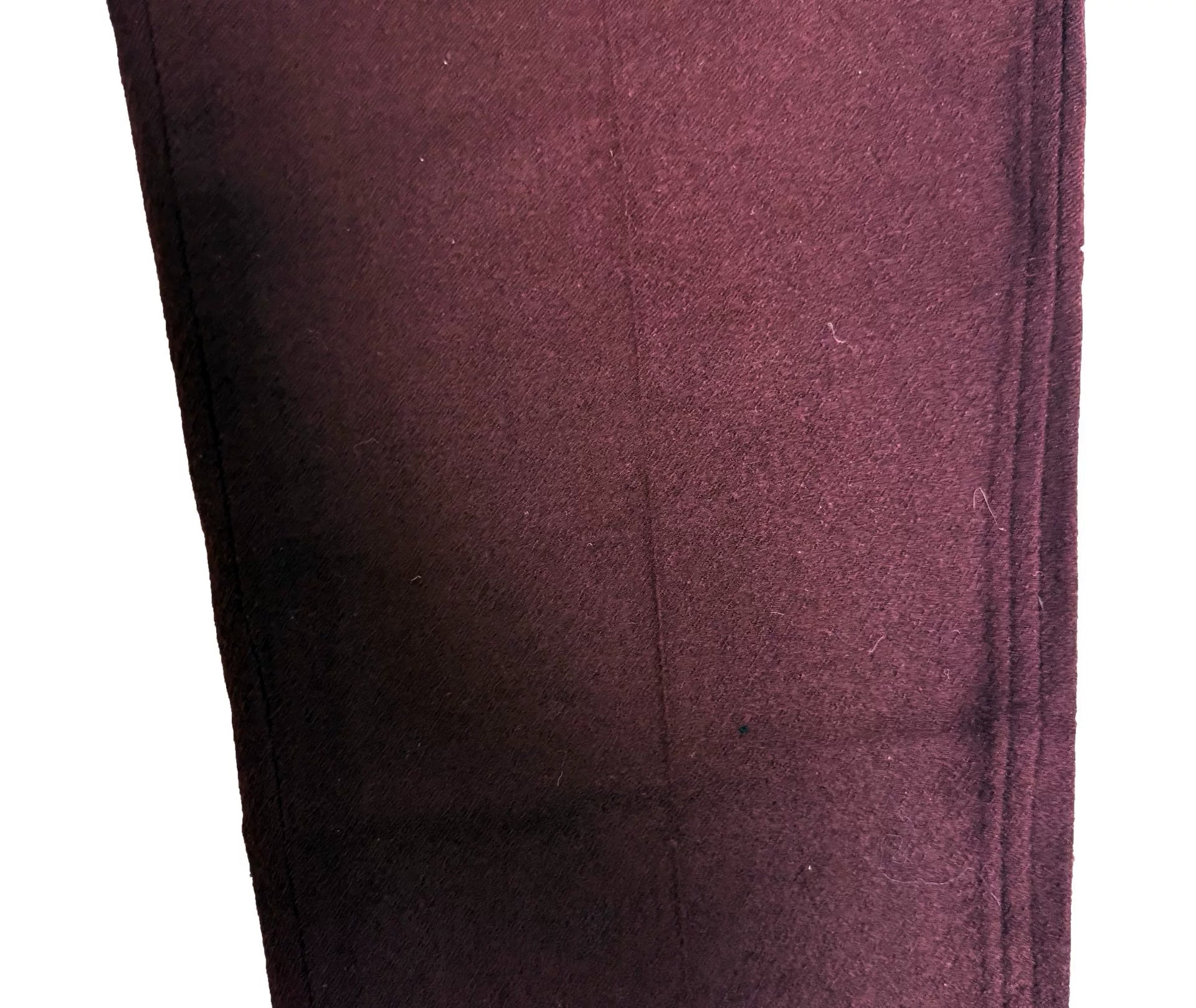 Yohji Yamamoto Pour Homme Mainline 12AW Runway Wool Burgundy Pants
