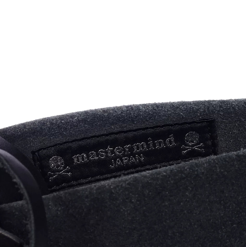 Mastermind Japan x Visvim Flynt Hi Skull Black Sneakers