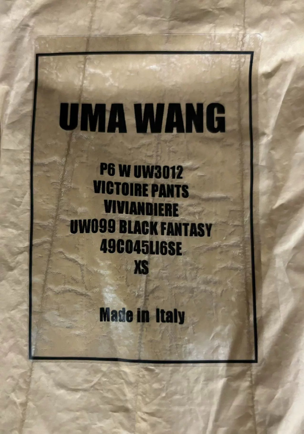 Uma Wang SS16 Black Fantasy Victorie Floral Jacquard Cotton-Linen-Silk Trousers
